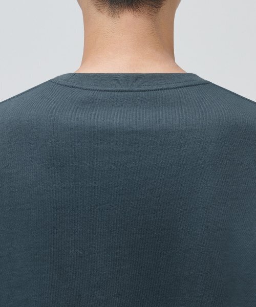 MUSINSA STANDARD（ムシンサスタンダード）の「クルーネック長袖Tシャツ[ピーコックブルー]（Tシャツ/カットソー・メンズ・その他・XX-LARGE/LARGE）」の4枚目の写真