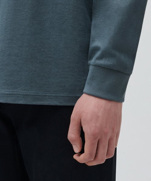 MUSINSA STANDARD（ムシンサスタンダード）の「クルーネック長袖Tシャツ[ピーコックブルー]（Tシャツ/カットソー・メンズ・その他・XX-LARGE/LARGE）」の6枚目の写真