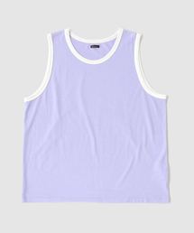 ETS.MATERIAUX(マテリオ) wool ringer tanktop