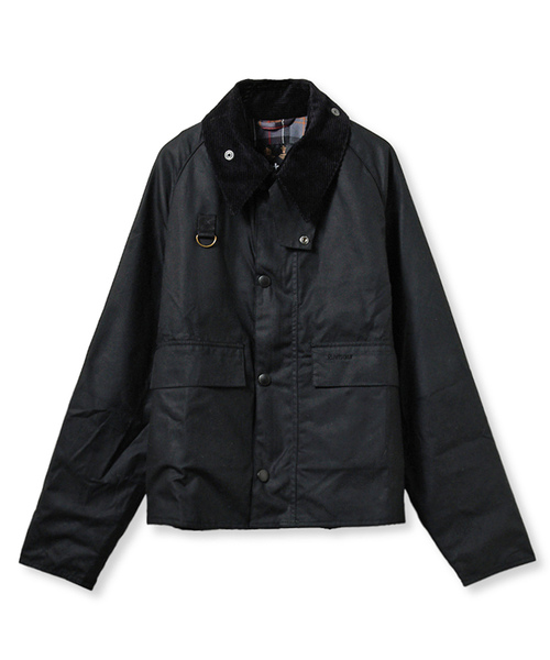 Barbour(バブアー)の「Barbour(バブアー) SPEY WAX JACKET(その他アウター・メンズ・カーキ/ブラック・MEDIUM/SMALL/LARGE)」の3枚目の写真