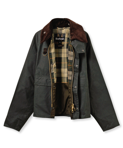 Barbour(バブアー)の「Barbour(バブアー) SPEY WAX JACKET(その他アウター・メンズ・カーキ/ブラック・MEDIUM/SMALL/LARGE)」の7枚目の写真