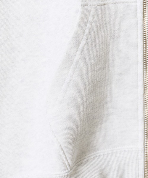 HANES（ヘインズ）の「Hanes/ヘインズ SWEAT ZIP UP HOODIE ジップパーカー フルジップ 裏毛 スウェット トレーナー ベーシック メンズ レディース 2026秋冬 秋服（パーカー・メンズ・グレー・M/L/XL）」の6枚目の写真