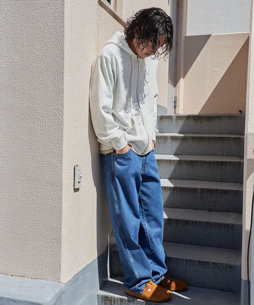 HANES（ヘインズ）の「Hanes/ヘインズ SWEAT ZIP UP HOODIE ジップパーカー フルジップ 裏毛 スウェット トレーナー ベーシック メンズ レディース 2026秋冬 秋服（パーカー・メンズ・グレー・M/L/XL）」の13枚目の写真
