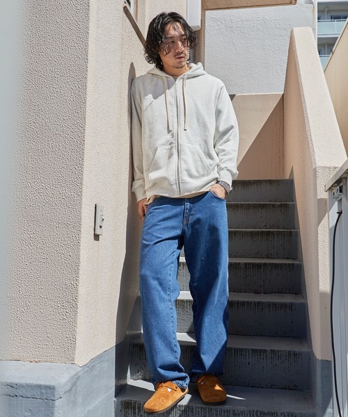 HANES（ヘインズ）の「Hanes/ヘインズ SWEAT ZIP UP HOODIE ジップパーカー フルジップ 裏毛 スウェット トレーナー ベーシック メンズ レディース 2026秋冬 秋服（パーカー・メンズ・グレー・M/L/XL）」の12枚目の写真