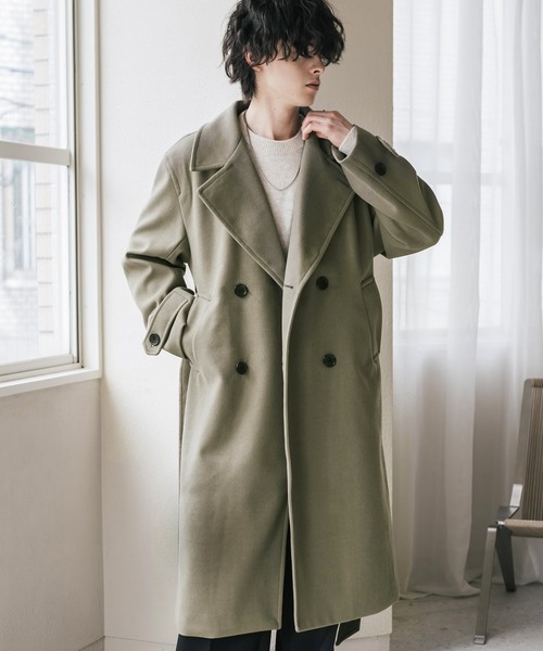 セール】DOUBLE LONG COAT（チェスターコート）｜SHAREEF（シャリーフ