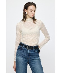 MOUSSY｜マウジーのTシャツ/カットソー（ホワイト/白色系・長袖）通販 