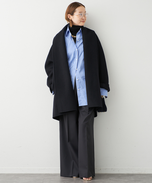raspail(ラスパイユ)の「*【Raspail/ラスパイユ】REGULAR COLLAR SHIRT(シャツ/ブラウス・レディース・ブルー・FREE)」の6枚目の写真