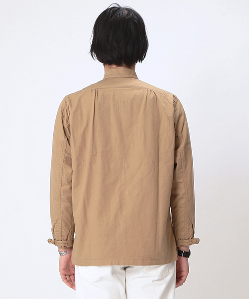 MONITALY(モニタリー)の「MONITALY / コットンマンダリンジャケット(その他アウター・メンズ・カーキ/オリーブ・40/36/38/42)」の14枚目の写真