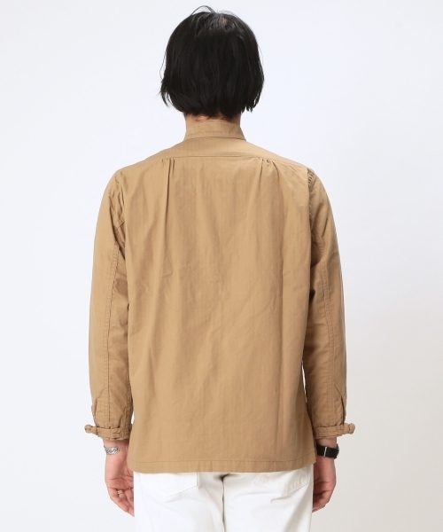 MONITALY(モニタリー)の「MONITALY / コットンマンダリンジャケット(その他アウター・メンズ・カーキ/オリーブ・40/36/38/42)」の3枚目の写真