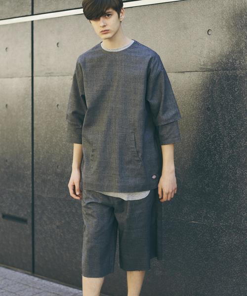 Dickies（ディッキーズ）の「＜Dickies＞×＜monkey time＞ ∴ SRG LYD SHT/シャツ◆（シャツ/ブラウス・メンズ・ブラック/ダークグレー・X-LARGE/LARGE/MEDIUM/SMALL）」の12枚目の写真