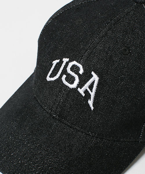 Champion（チャンピオン）の「Champion×nano･universe/チャンピオン別注デニムCP USA（キャップ・メンズ・ホワイト/ブラック/ライトインディゴブルー/インディゴブルー・FREE）」の7枚目の写真