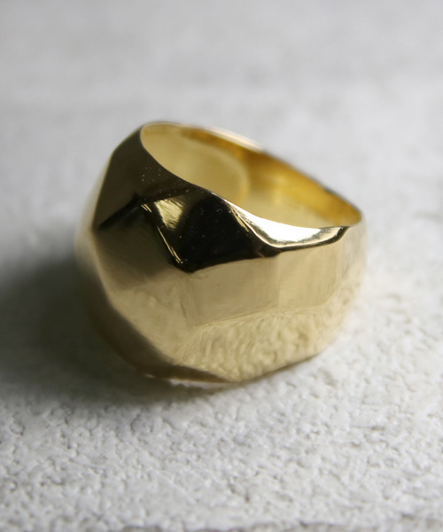 YArKA(ヤーカ)の「【YArKA / ヤーカ】angular ring silver925 / アンギュラー リング シルバー925(リング・レディース・シルバー/ゴールド・#13/#11/#9/#15/#7)」の19枚目の写真