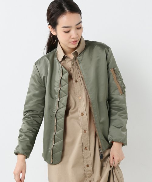 Minotaur ミノトール の Minotaur ミノトール ノーカラー Ma 1 ジャケット Ma 1 Wear