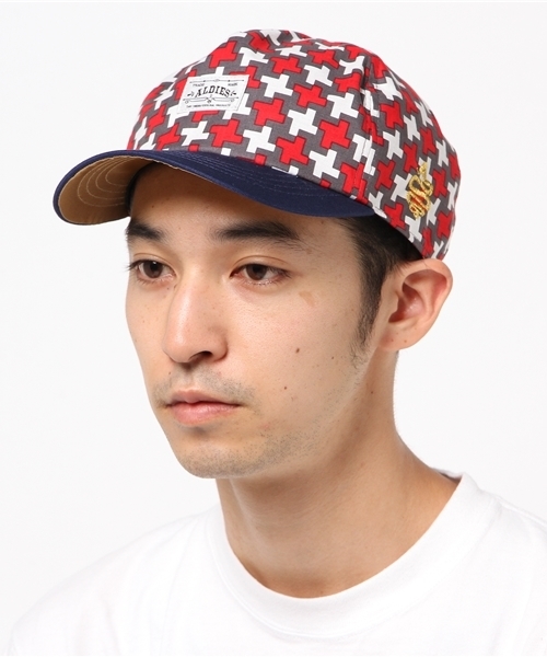 ALDIES(アールディーズ)の「GM Cap ジャガードキャップ(キャップ・メンズ・イエロー/レッド・FREE)」の1枚目の写真