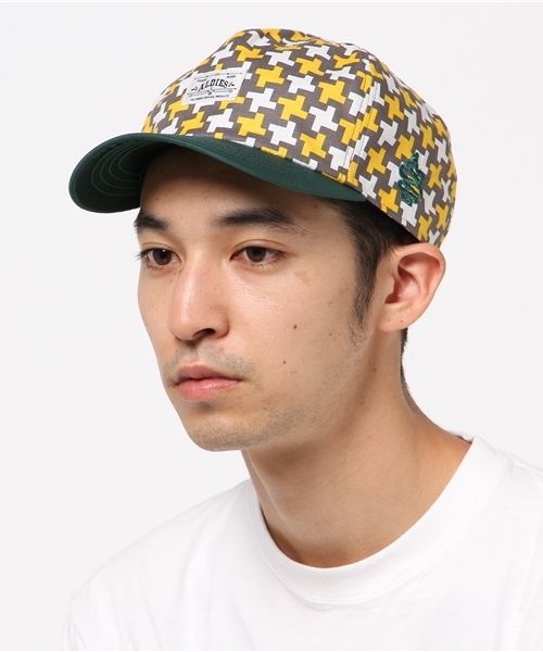 ALDIES(アールディーズ)の「GM Cap ジャガードキャップ(キャップ・メンズ・イエロー/レッド・FREE)」の2枚目の写真