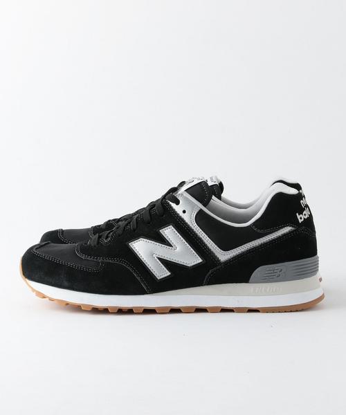 NEW BALANCE（ニューバランス）の「◆[ニューバランス]new balance ML574 17SS CB スニーカー ◆（スニーカー・レディース・ライトグレー/ブラック・22.5cm/23.5cm/23cm/24.5cm/25cm/24cm）」の3枚目の写真
