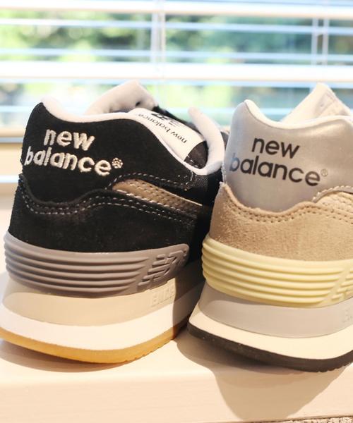 NEW BALANCE（ニューバランス）の「◆[ニューバランス]new balance ML574 17SS CB スニーカー ◆（スニーカー・レディース・ライトグレー/ブラック・22.5cm/23.5cm/23cm/24.5cm/25cm/24cm）」の10枚目の写真
