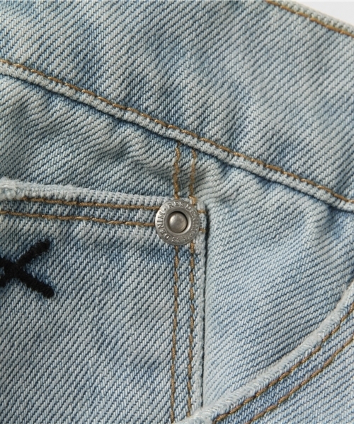 RES DENIM（レスデニム）の「RES DENIM/TINY DANCER CUTOFF/レスデニム/ ショートパンツ ショーツ（デニムパンツ・レディース・インディゴブルー・26inch）」の11枚目の写真