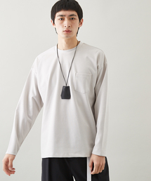 STUDIOUS | 【ZOZO限定】STUDIOUS ポンチオーバークルーネックロンＴ 【追加予約】(Tシャツ/カットソー)