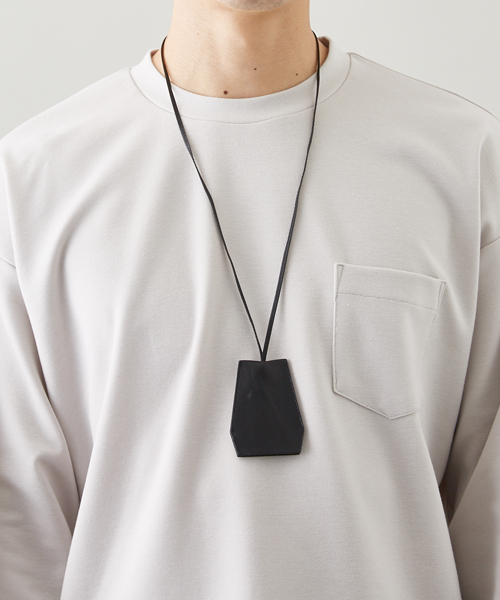 STUDIOUS（ステュディオス）の「ポンチオーバークルーネックロンＴ（Tシャツ/カットソー・メンズ・ベージュ/オフホワイト/ブラック/ワイン・2/1/3）」の21枚目の写真