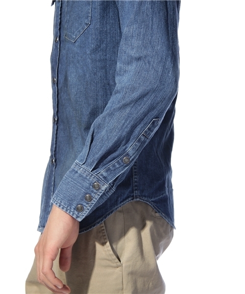 アメリカンラグシー購入。フィアオブゴッド フランネルデニムシャツ