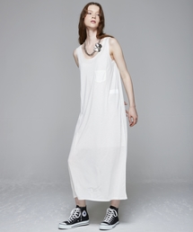 TRUNO by NOISE MAKER | 【洗濯機OK！】ポケットタンクワンピース(ワンピース)