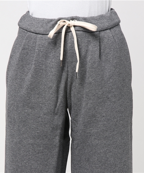 Traditional Weatherwear(トラディショナルウェザーウェア)の「ワイドスウェットパンツ(その他パンツ・レディース・ブラック/ダークグレー・SMALL)」の6枚目の写真