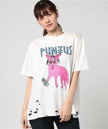 PUNYUS | ジャッカルクラッシュT(Tシャツ/カットソー)