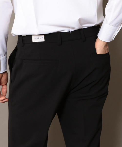 BEAUTY&YOUTH UNITED ARROWS（ビューティーアンドユースユナイテッドアローズ）の「BY TR ストレッチ ノープリーツ アンクルパンツ ◆（スラックス・メンズ・ネイビー/ダークグレー/ブラック・LARGE/SMALL/X-LARGE/MEDIUM）」の21枚目の写真