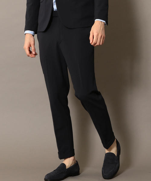 BEAUTY&YOUTH UNITED ARROWS（ビューティーアンドユースユナイテッドアローズ）の「BY TR ストレッチ ノープリーツ アンクルパンツ ◆（スラックス・メンズ・ネイビー/ダークグレー/ブラック・LARGE/SMALL/X-LARGE/MEDIUM）」の15枚目の写真