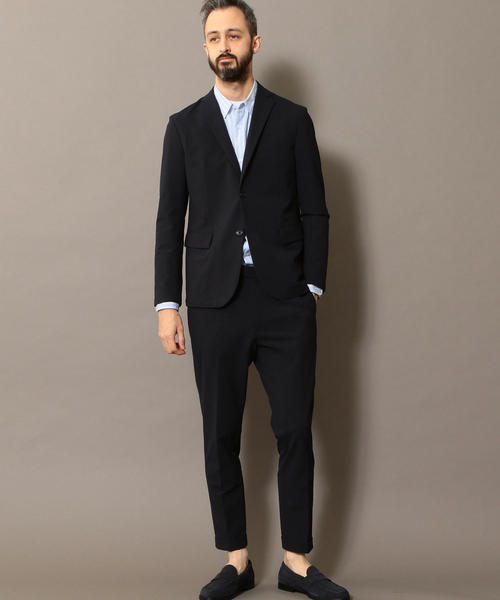 BEAUTY&YOUTH UNITED ARROWS（ビューティーアンドユースユナイテッドアローズ）の「BY TR ストレッチ ノープリーツ アンクルパンツ ◆（スラックス・メンズ・ネイビー/ダークグレー/ブラック・LARGE/SMALL/X-LARGE/MEDIUM）」の18枚目の写真