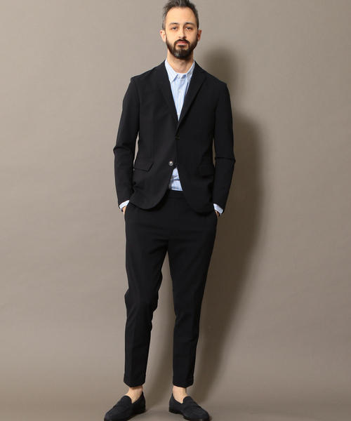 BEAUTY&YOUTH UNITED ARROWS（ビューティーアンドユースユナイテッドアローズ）の「BY TR ストレッチ ノープリーツ アンクルパンツ ◆（スラックス・メンズ・ネイビー/ダークグレー/ブラック・LARGE/SMALL/X-LARGE/MEDIUM）」の19枚目の写真