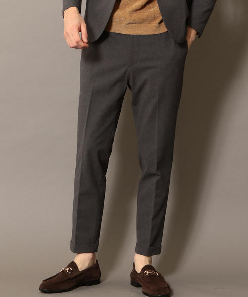 BEAUTY&YOUTH UNITED ARROWS（ビューティーアンドユースユナイテッドアローズ）の「BY TR ストレッチ ノープリーツ アンクルパンツ ◆（スラックス・メンズ・ネイビー/ダークグレー/ブラック・LARGE/SMALL/X-LARGE/MEDIUM）」の10枚目の写真