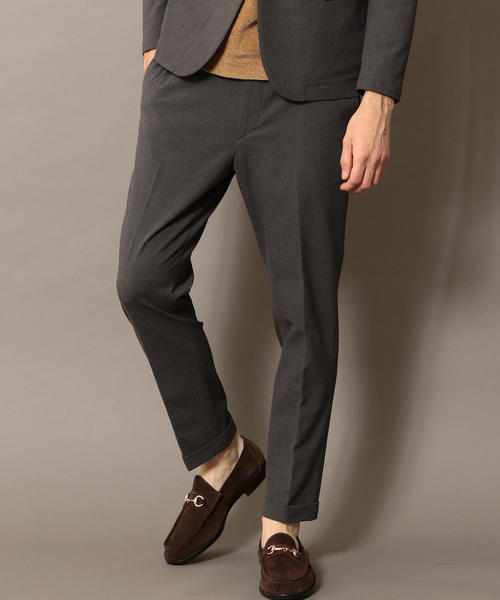 BEAUTY&YOUTH UNITED ARROWS（ビューティーアンドユースユナイテッドアローズ）の「BY TR ストレッチ ノープリーツ アンクルパンツ ◆（スラックス・メンズ・ネイビー/ダークグレー/ブラック・LARGE/SMALL/X-LARGE/MEDIUM）」の11枚目の写真