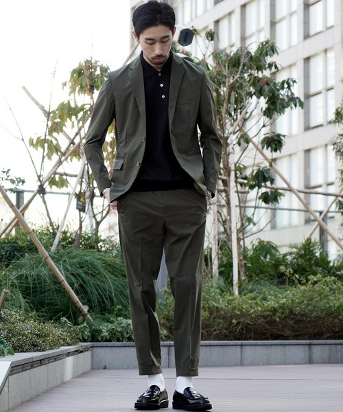 EDIFICE（エディフィス）の「◇アンクルパンツ BY SOLOTEX（スラックス・メンズ・ブルー系その他/カーキ/ベージュ・48/42/44/50/46）」の10枚目の写真