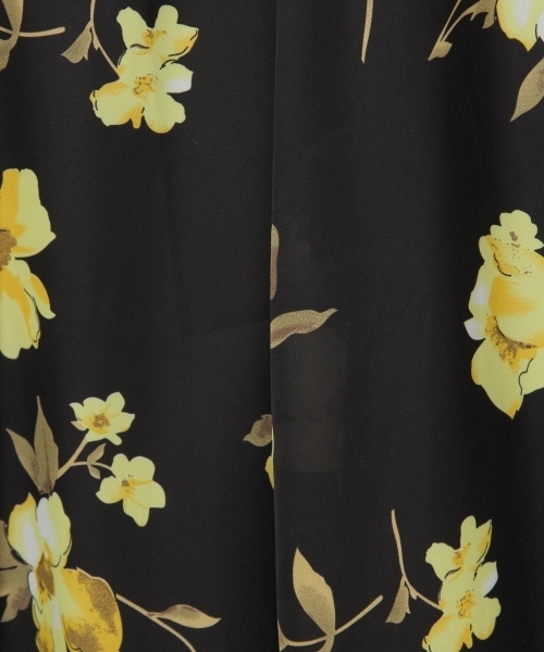 Andemiu（アンデミュウ）の「ハナガラタックギャザースカート789609（スカート・レディース・ネイビー/オフホワイト/ブラック・FREE）」の10枚目の写真