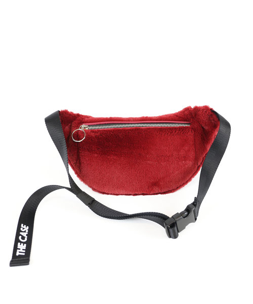 the case（ザケース）の「【THE CASE】LIKE FUR BODYBAG（ボディバッグ/ウエストポーチ・レディース・ブラック/グレー/イエロー/レッド・FREE）」の5枚目の写真