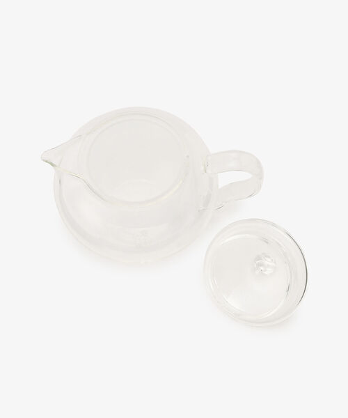 Afternoon Tea（アフタヌーンティー）の「茶漉し付き耐熱ポット/パラレル（キッチンツール・レディース・クリア・ONE SIZE）」の4枚目の写真
