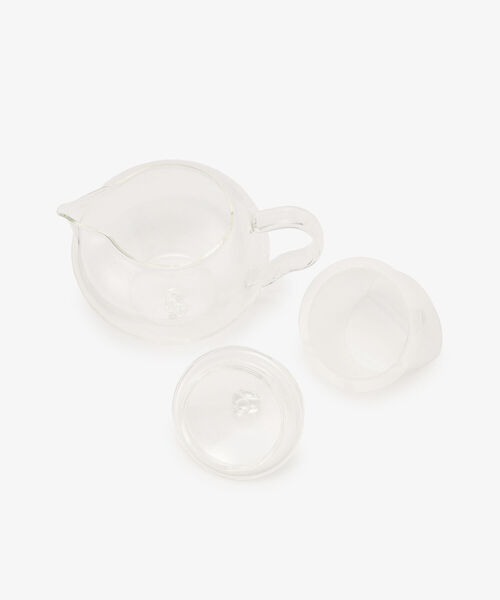 Afternoon Tea（アフタヌーンティー）の「茶漉し付き耐熱ポット/パラレル（キッチンツール・レディース・クリア・ONE SIZE）」の3枚目の写真