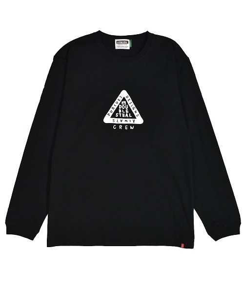 DOUBLE STEAL（ダブルスティール）の「TRIANGLE 長袖Ｔシャツ（Tシャツ/カットソー・メンズ・ホワイト/ブラック・MEDIUM/LARGE/X-LARGE）」の7枚目の写真