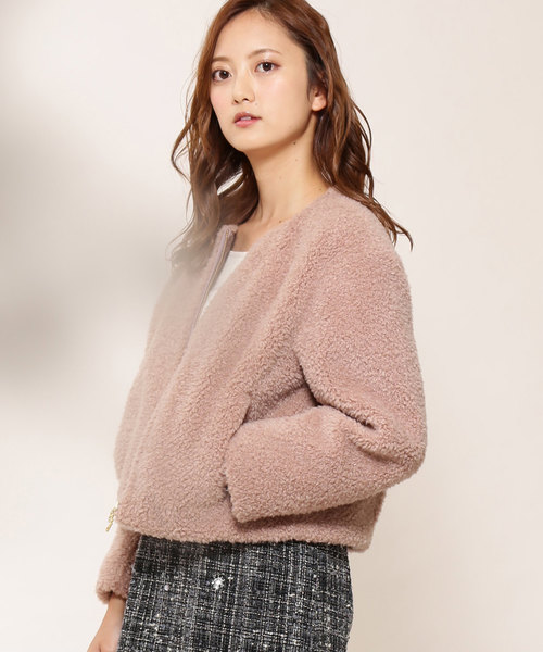 Jill By Jillstuart ジルバイジルスチュアート の クルクルボアブルゾン ブルゾン Wear