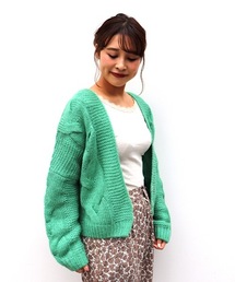 flower | オーロラニットカーディガン(カーディガン/ボレロ)