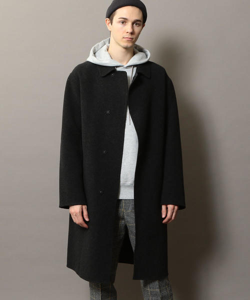 ユナイテッドアローズ　BEAUTY&YOUTH バルカラーコート リバーチェック BEAUTY&YOUTH UNITED ARROWS（ビューティーアンドユースユナイテッド