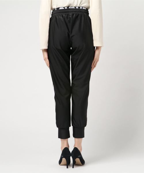 ロゴプリントリブストライプジョガーパンツ パンツ Lea レア のファッション パンツ Lea レア のパンツ ロゴプリントリブ ストライプジョガーパンツ Y をセール価格で購入できます Florist セール 全日本送料無料