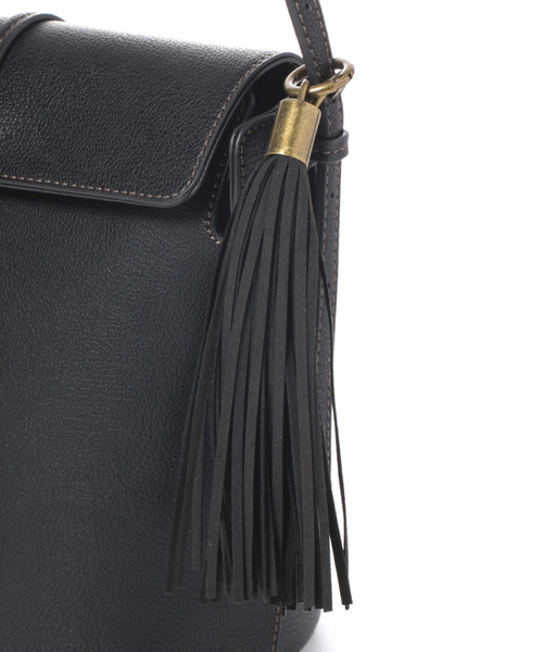 niko and...（ニコアンド）の「オリジナルステッチバケツショルダーバッグ（ショルダーバッグ・レディース・ブラック/ホワイト/レッド・0）」の9枚目の写真