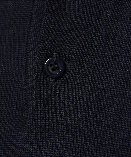 JOURNAL STANDARD(ジャーナルスタンダード)の「SVENSSON / スヴェンソン: POLO LONGSLEEVE / ニット(ニット/セーター・メンズ・グレー/ネイビー・X-SMALL/SMALL)」の8枚目の写真