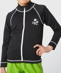 Ocean Pacific（オーシャンパシフィック）の「【OP】キッズフルジップラッシュガード / 長袖 / 水着   UPF50+ プール  アウトドア マリンレジャー（ラッシュガード・キッズ）」