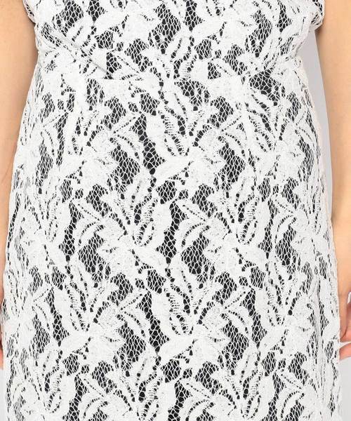 A/C DESIGN BY ALPHA CUBIC(エーシーデザインバイアルファキュービック)の「【レースセットアップ対応】レーススカート(スカート・レディース・オフホワイト/ネイビー・M size/L size)」の11枚目の写真