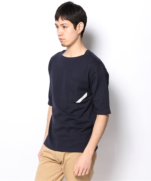 International Gallery BEAMS(インターナショナルギャラリービームス)の「Phingerin / Charlotte(Basque)(Tシャツ/カットソー・メンズ・ホワイト/ネイビー・SMALL/MEDIUM)」の6枚目の写真