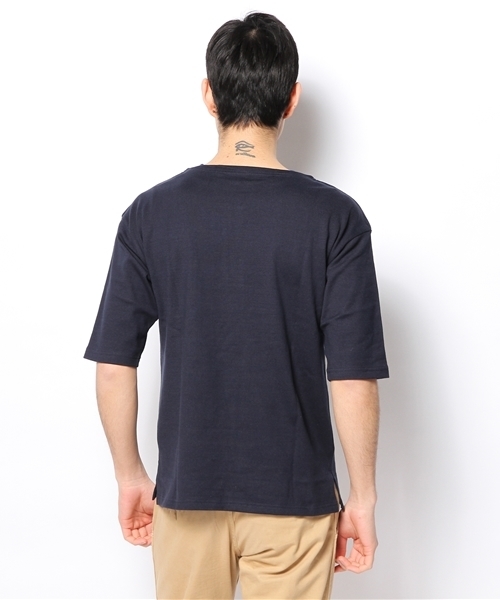 International Gallery BEAMS(インターナショナルギャラリービームス)の「Phingerin / Charlotte(Basque)(Tシャツ/カットソー・メンズ・ホワイト/ネイビー・SMALL/MEDIUM)」の5枚目の写真